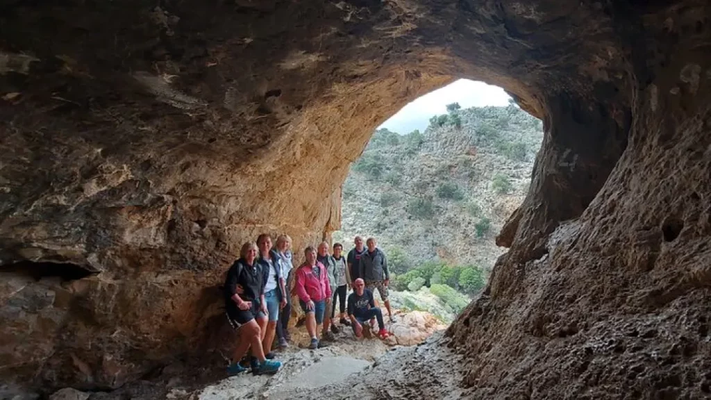 Luxury quad bikes traverse Crete’s rugged mountain trails during a private off-road safari, with panoramic views of olive groves and the Libyan Sea.